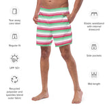 Abrosexual Flag Swim Trunks