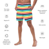 Queer Flag Swim Trunks