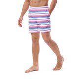 Bigender Flag Swim Trunks