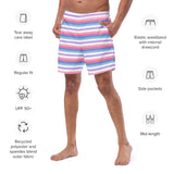 Bigender Flag Swim Trunks