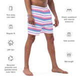 Bigender Flag Swim Trunks