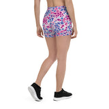 Bisexual Flowers Spandex Shorts