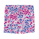 Bisexual Flowers Spandex Shorts