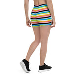 Queer Flag Spandex Shorts