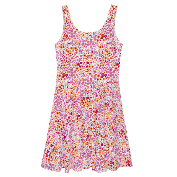 Lesbian Flowers Skater Dress