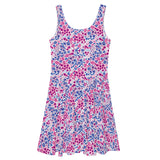 Bisexual Flowers Skater Dress