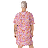 Lesbian Flowers T-Shirt Dress