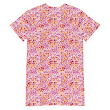 Lesbian Flowers T-Shirt Dress