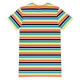 Queer Flag T-Shirt Dress