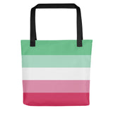 Abrosexual Flag Tote Bag