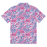 Bisexual Flowers Flag Button-Down Shirt