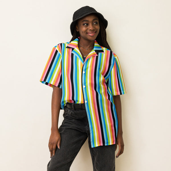 Queer Flag Button Down Shirt