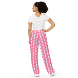 Sapphic Pride Flag Wide-Leg Pants