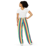 Queer Pride Flag Wide-Leg Pants