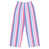 Bigender Pride Flag Wide-Leg Pants