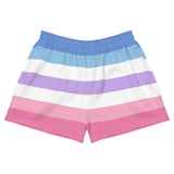 Bigender Flag Athletic Shorts