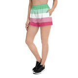 Abrosexual Flag Athletic Shorts