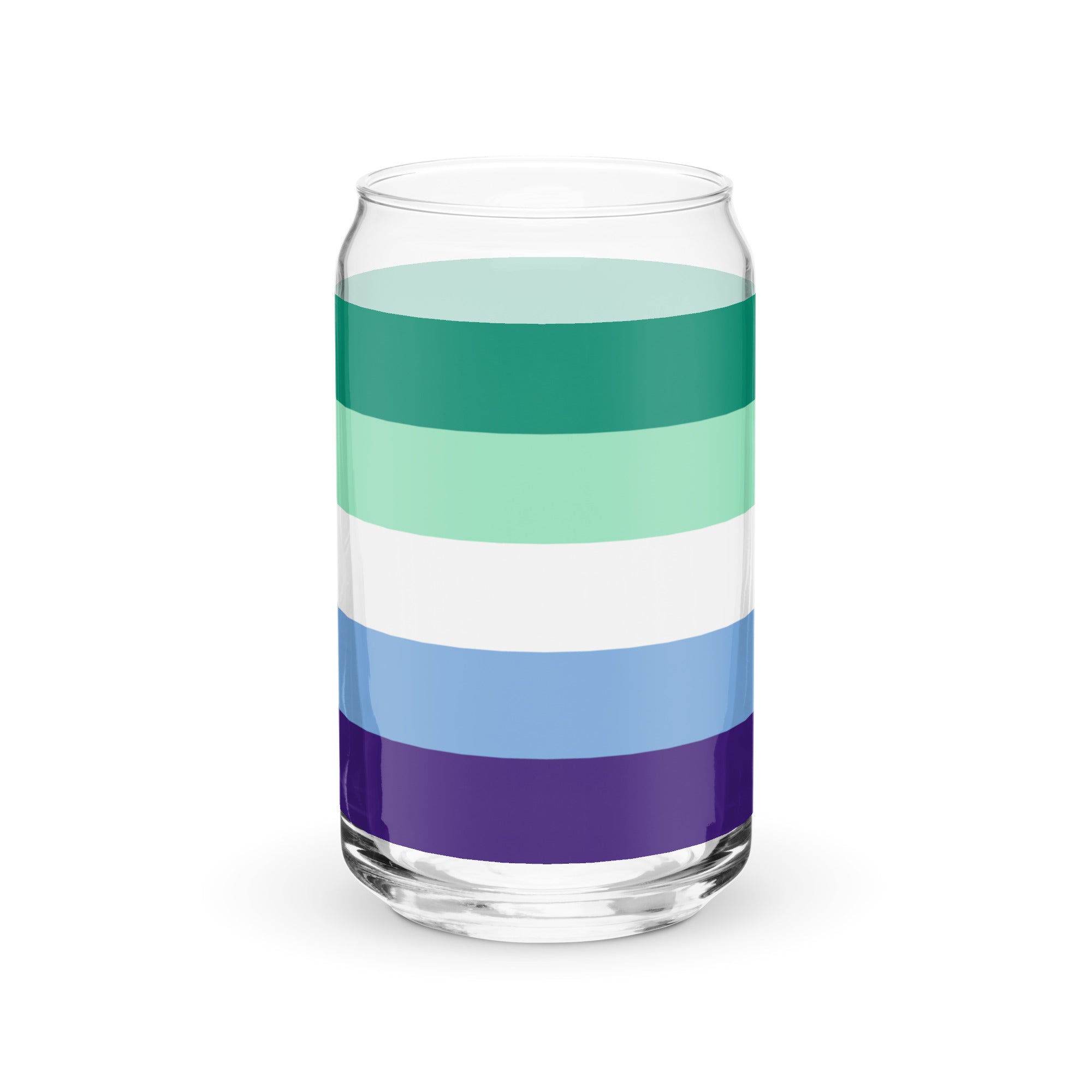 Gay / MLM Can-Shaped Glass