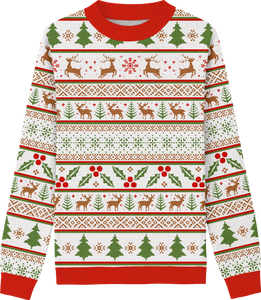 Christmas Classic Fit Knit Crewneck