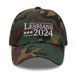 Lesbians 2024 (White) Baseball Hat