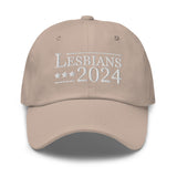 Lesbians 2024 (White) Baseball Hat