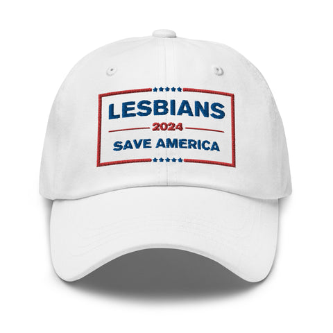 Lesbians Save America Baseball Hat