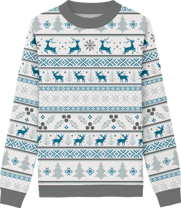 Demiboy Christmas Classic Fit Knit Crewneck