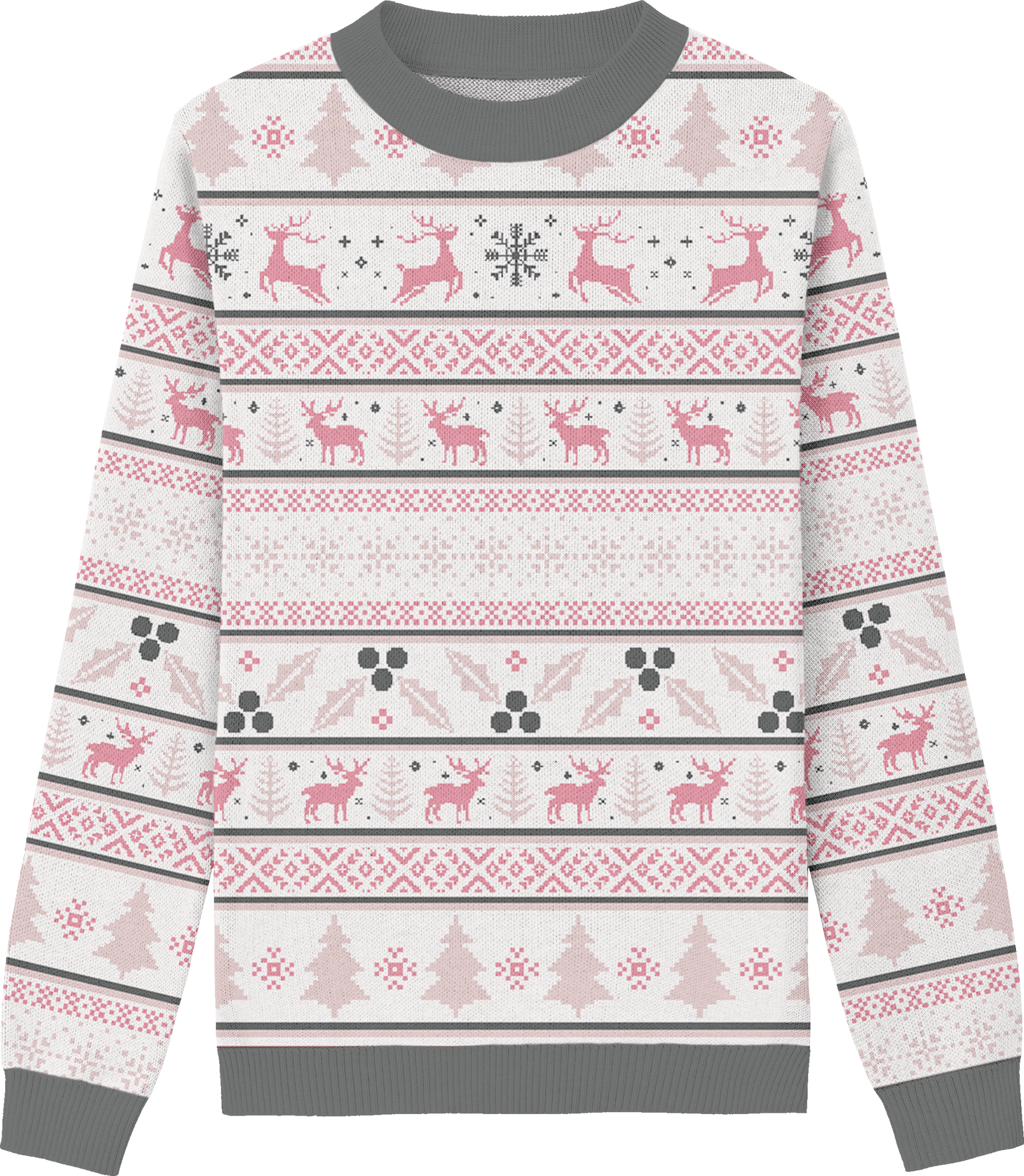 Demigirl Christmas Classic Fit Knit Crewneck