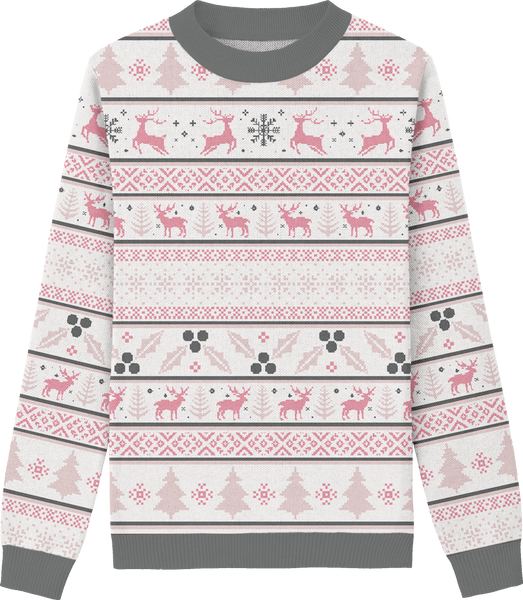 Demigirl Christmas Classic Fit Knit Crewneck