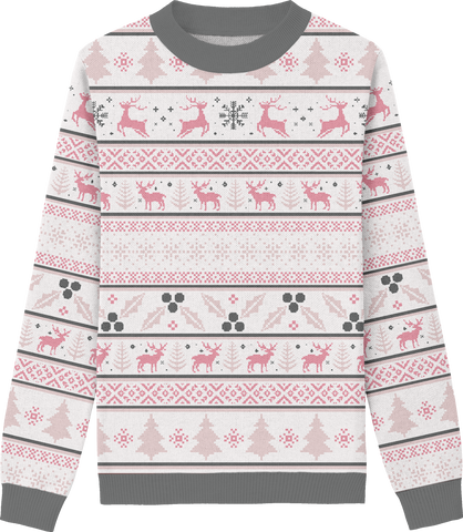 Demigirl Christmas Classic Fit Knit Crewneck