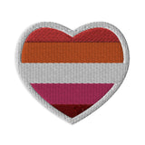 Lesbian Flag Embroidered Patch