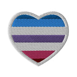 Bigender Flag Embroidered Patch