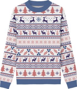 Genderfluid Christmas Classic Fit Knit Crewneck