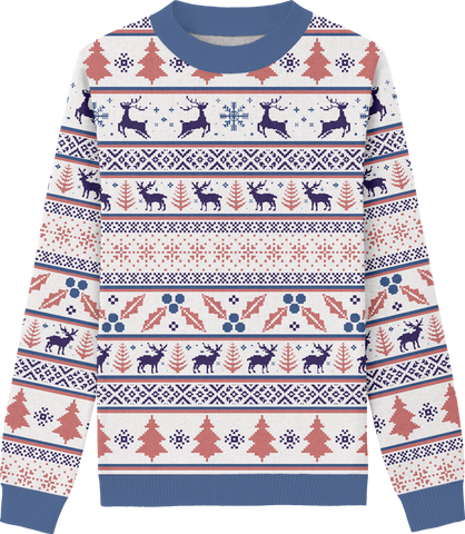 Genderfluid Christmas Classic Fit Knit Crewneck