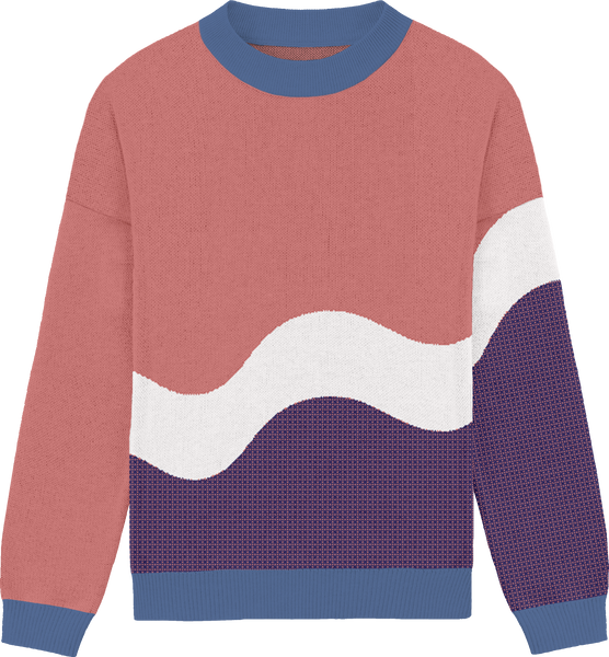 Genderfluid Squiggle Crewneck