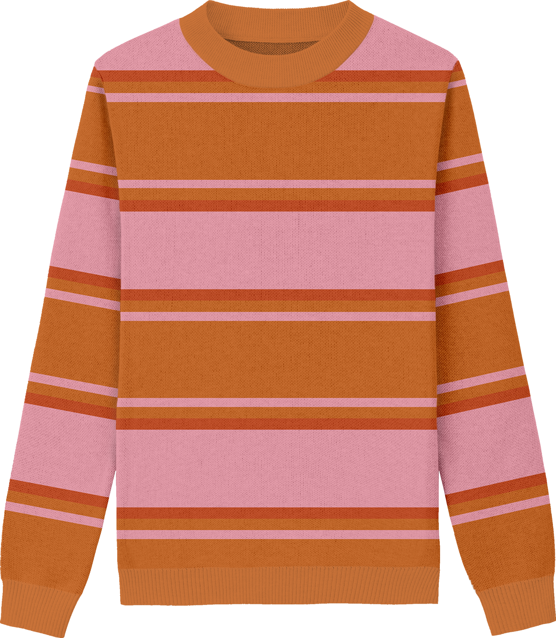 Lesbian Striped Classic Fit Knit Crewneck