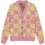 Midwest Princess Checker Knit Cardigan