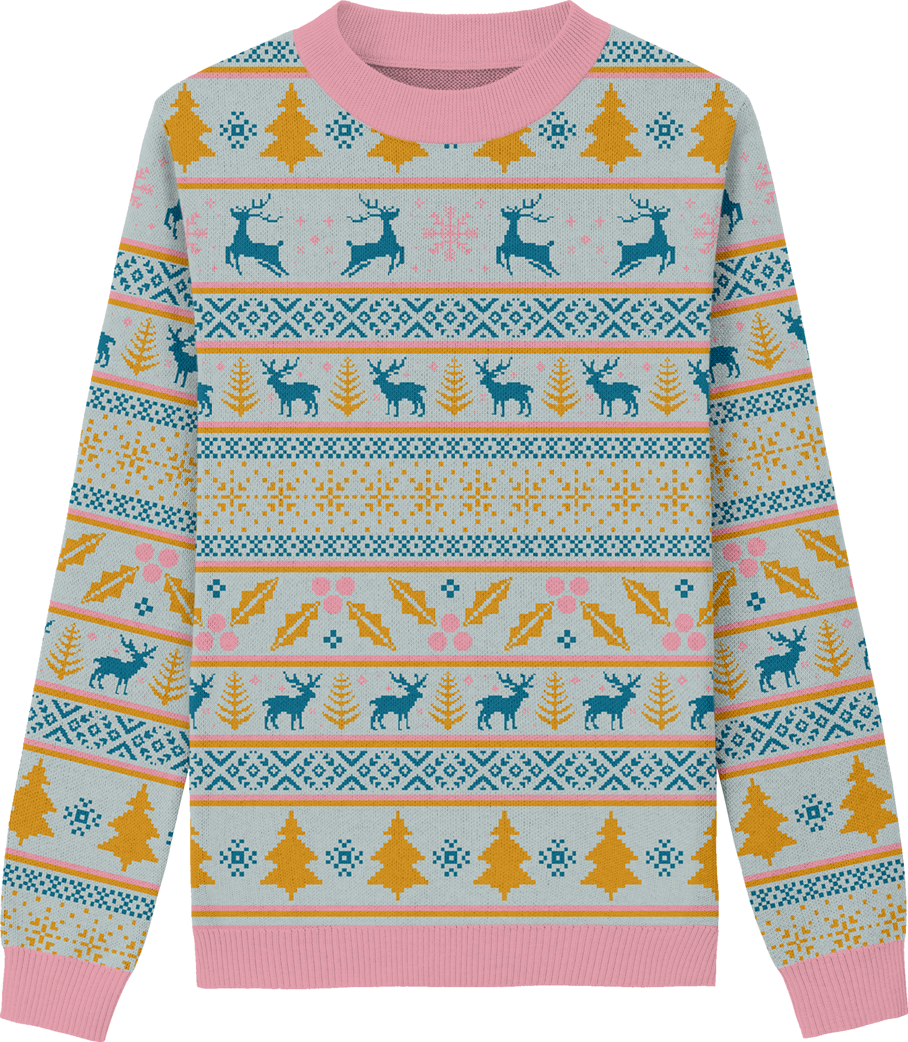 Pansexual Christmas Classic Fit Knit Crewneck