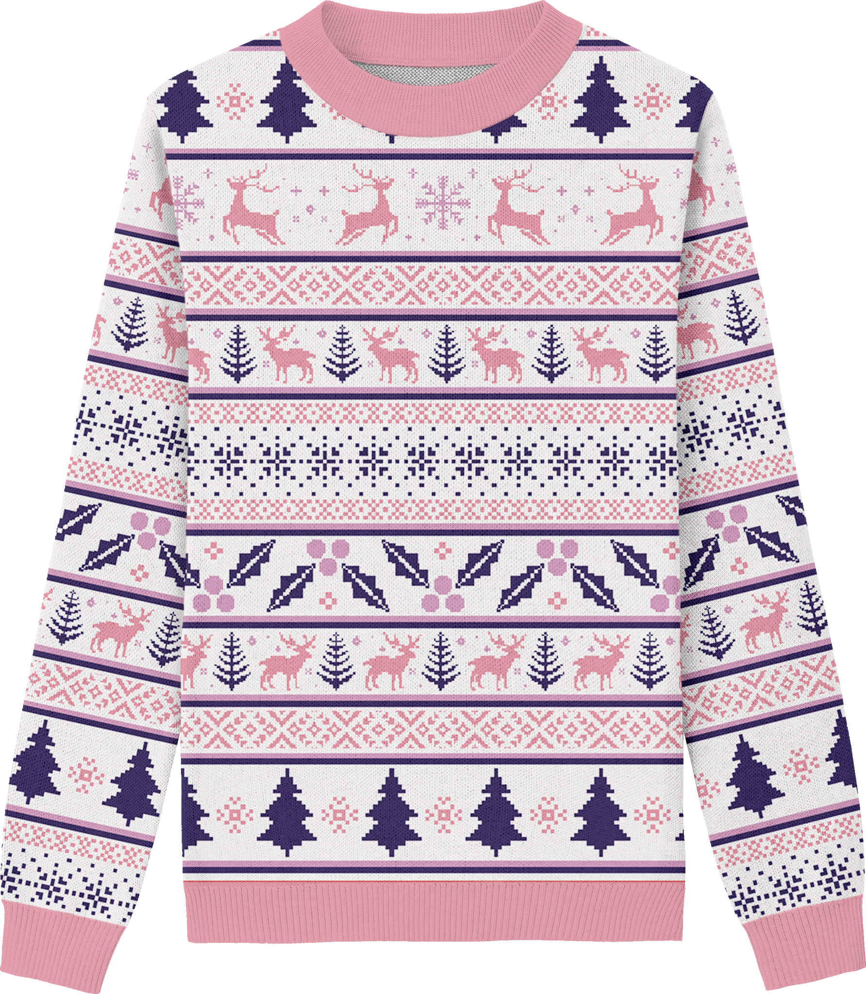 Sapphic Christmas Classic Fit Knit Crewneck