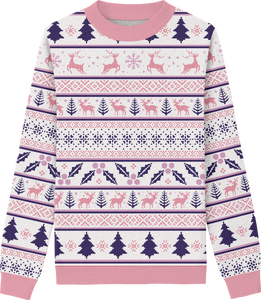 Sapphic Christmas Classic Fit Knit Crewneck