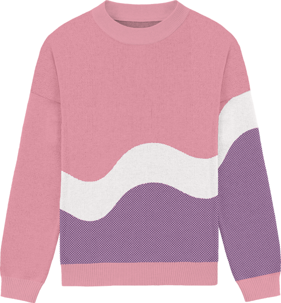 Sapphic Squiggle Crewneck