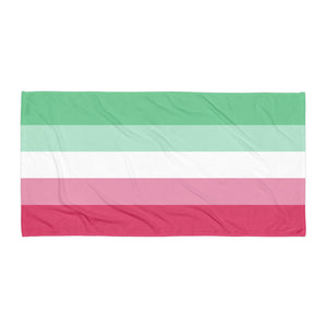 Abrosexual Flag Towel