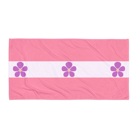 Sapphic Flag Towel