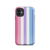 Bigender Flag Tough iPhone Case