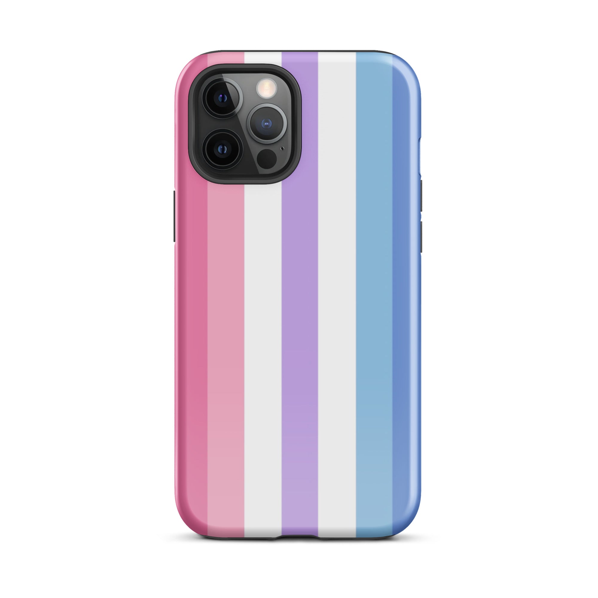 Bigender Flag Tough iPhone Case