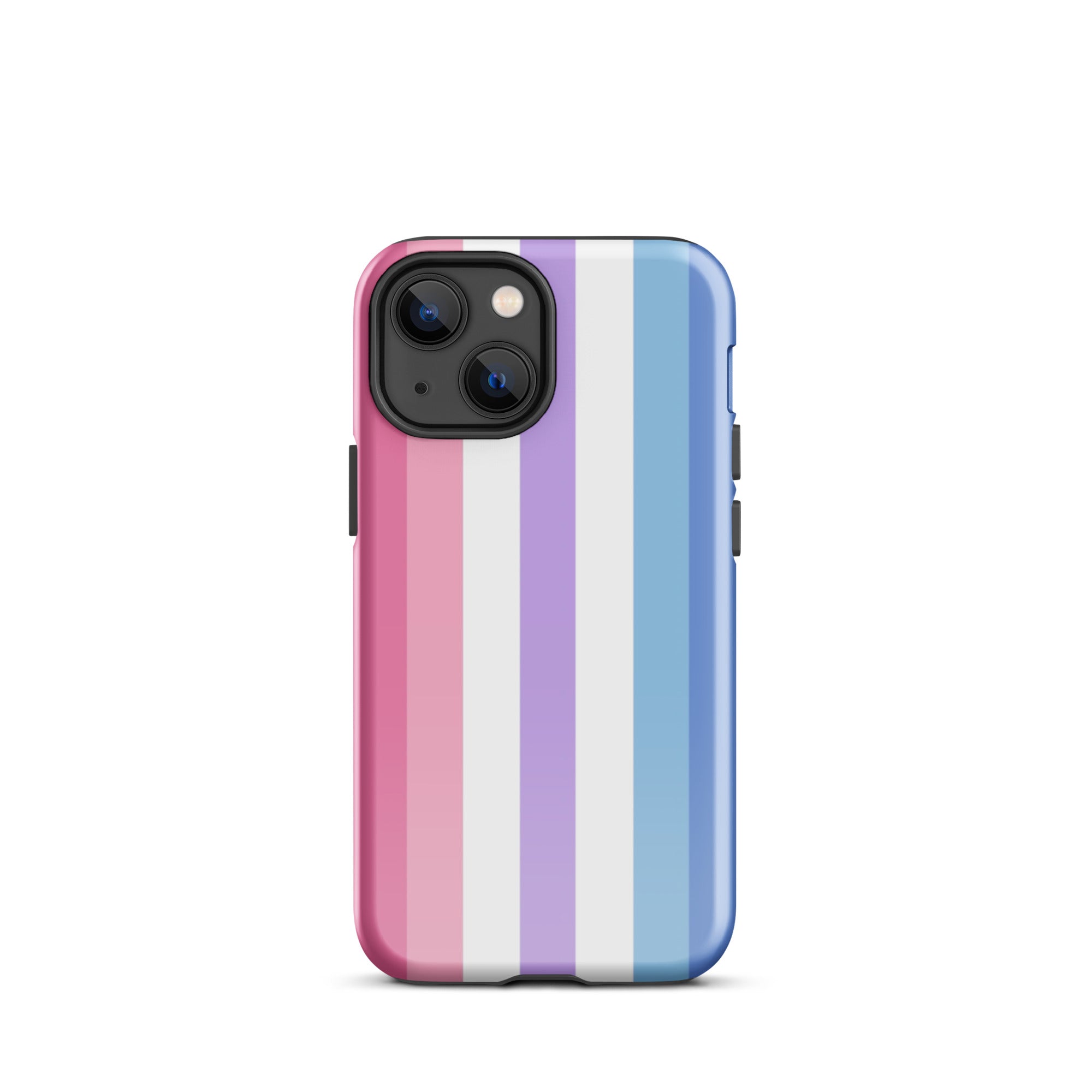 Bigender Flag Tough iPhone Case