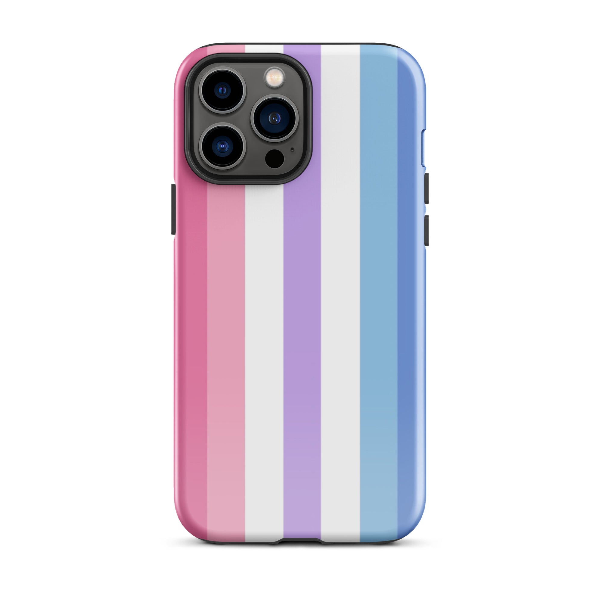 Bigender Flag Tough iPhone Case