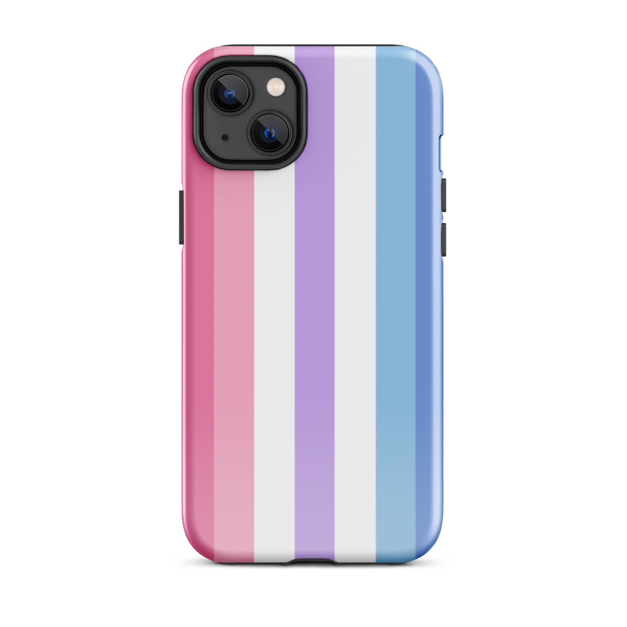 Bigender Flag Tough iPhone Case