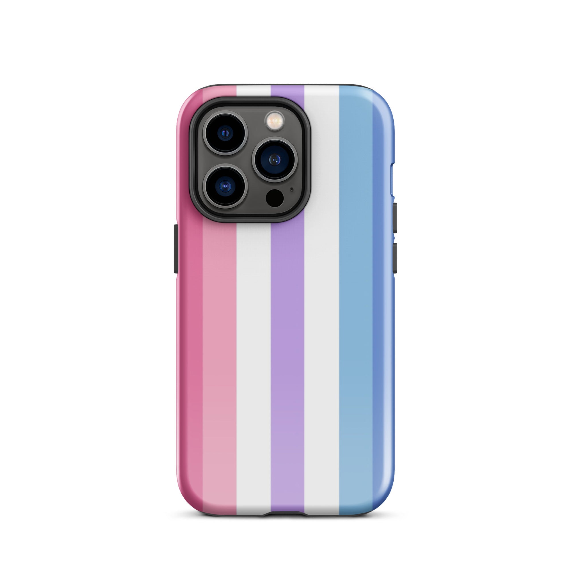 Bigender Flag Tough iPhone Case