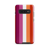 Lesbian Flag Samsung Tough Phone Case